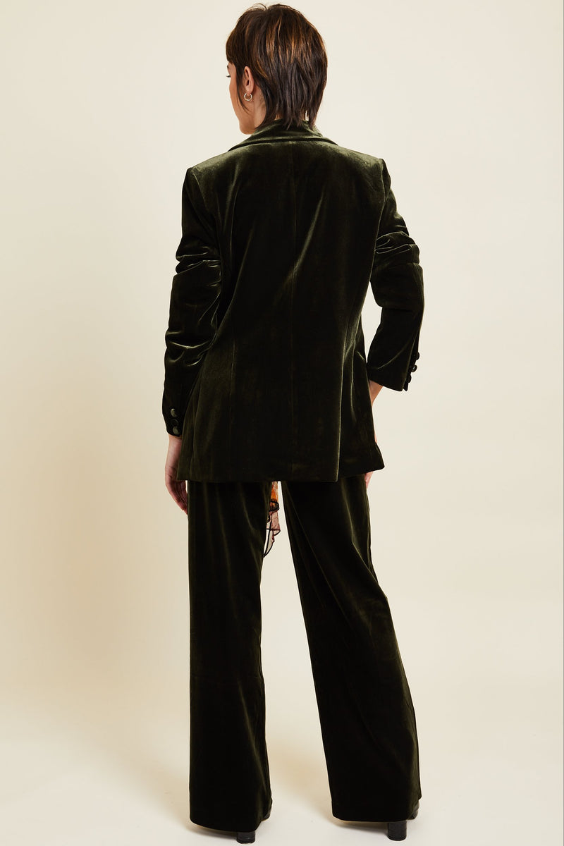 Kamare - Surry Velvet Jacket Olive