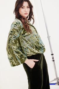 Kamare - Surry Velvet Pants Olive