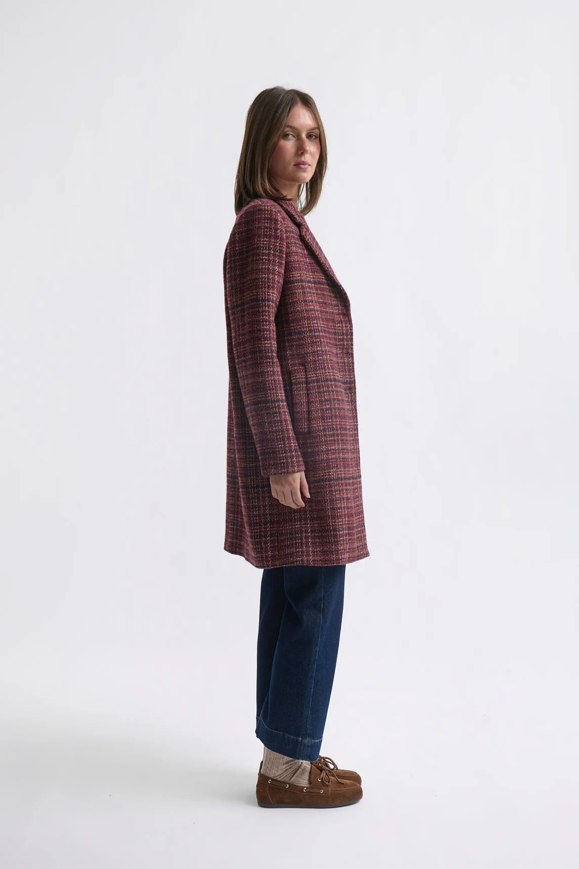 Kireina - Kari Coat - Speckled Pink