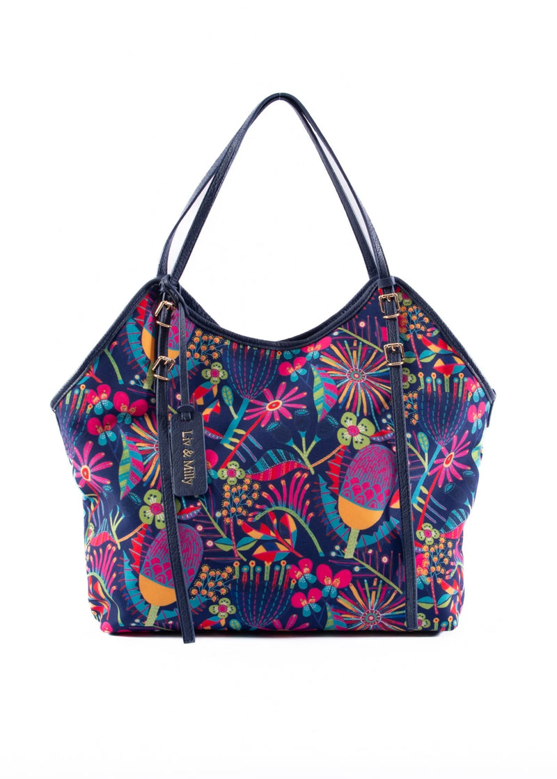 Kristine Tote Bag - Wild Flowers