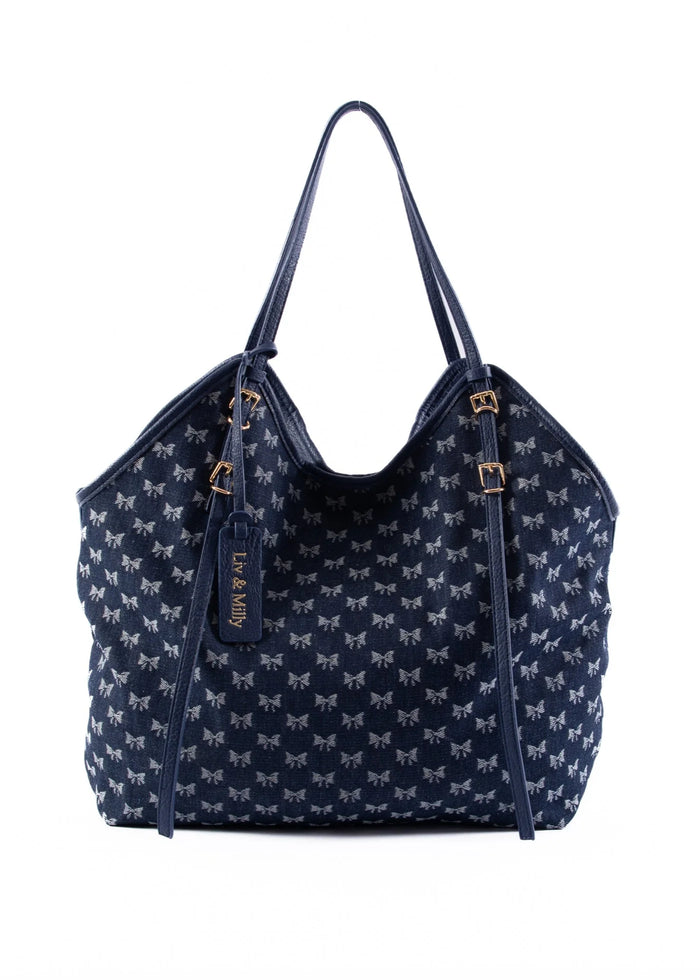 Kristine Tote Bag - Bows