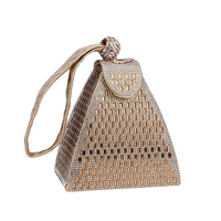 Pyramid Clutch Bag