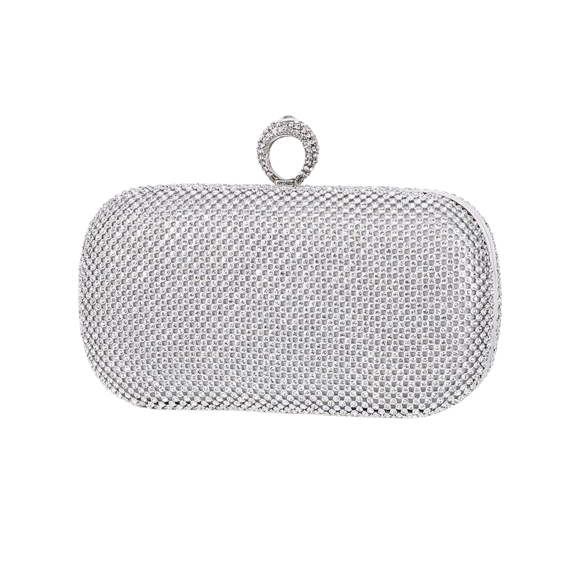 Eloise Clutch - Silver