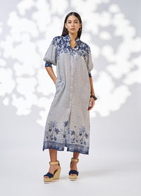 Loobies Story -  Xanthe Shirt Dress Indigo