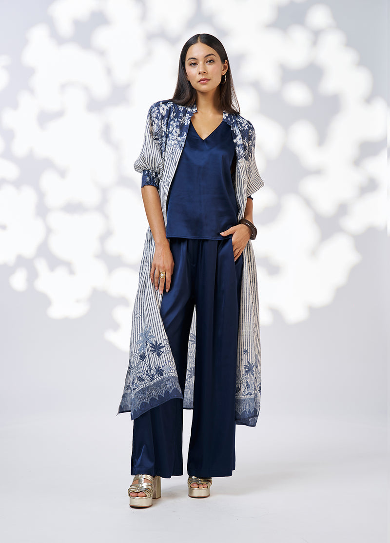 Loobies Story -  Xanthe Shirt Dress Indigo