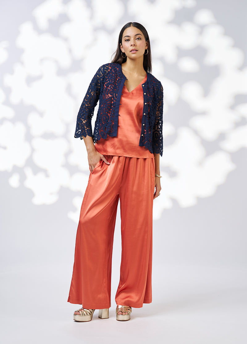 Loobies Story -  Harlow Cardi - Indigo