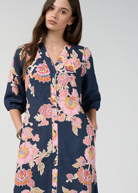Loobies Story - Mirissa Shirt Dress - Indigo