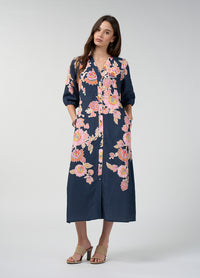 Loobies Story - Mirissa Shirt Dress - Indigo