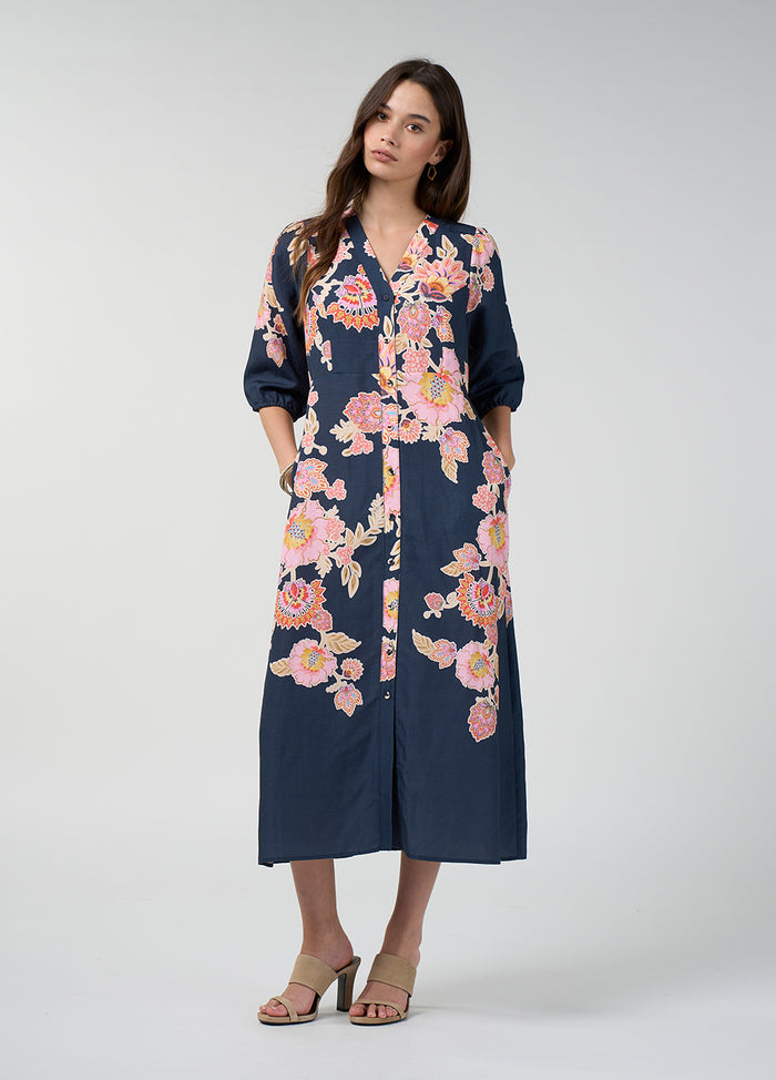 Loobies Story - Mirissa Shirt Dress - Indigo