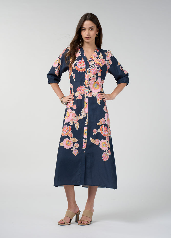 Loobies Story - Mirissa Shirt Dress - Indigo