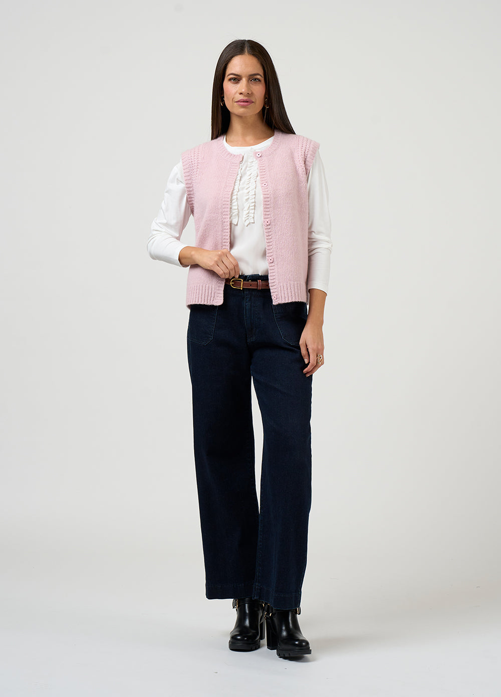 Loobies Story - Amara Dusky Vest Blush