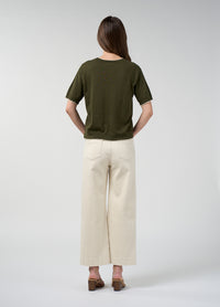 Loobies Story Galle Pant in Ecru - back