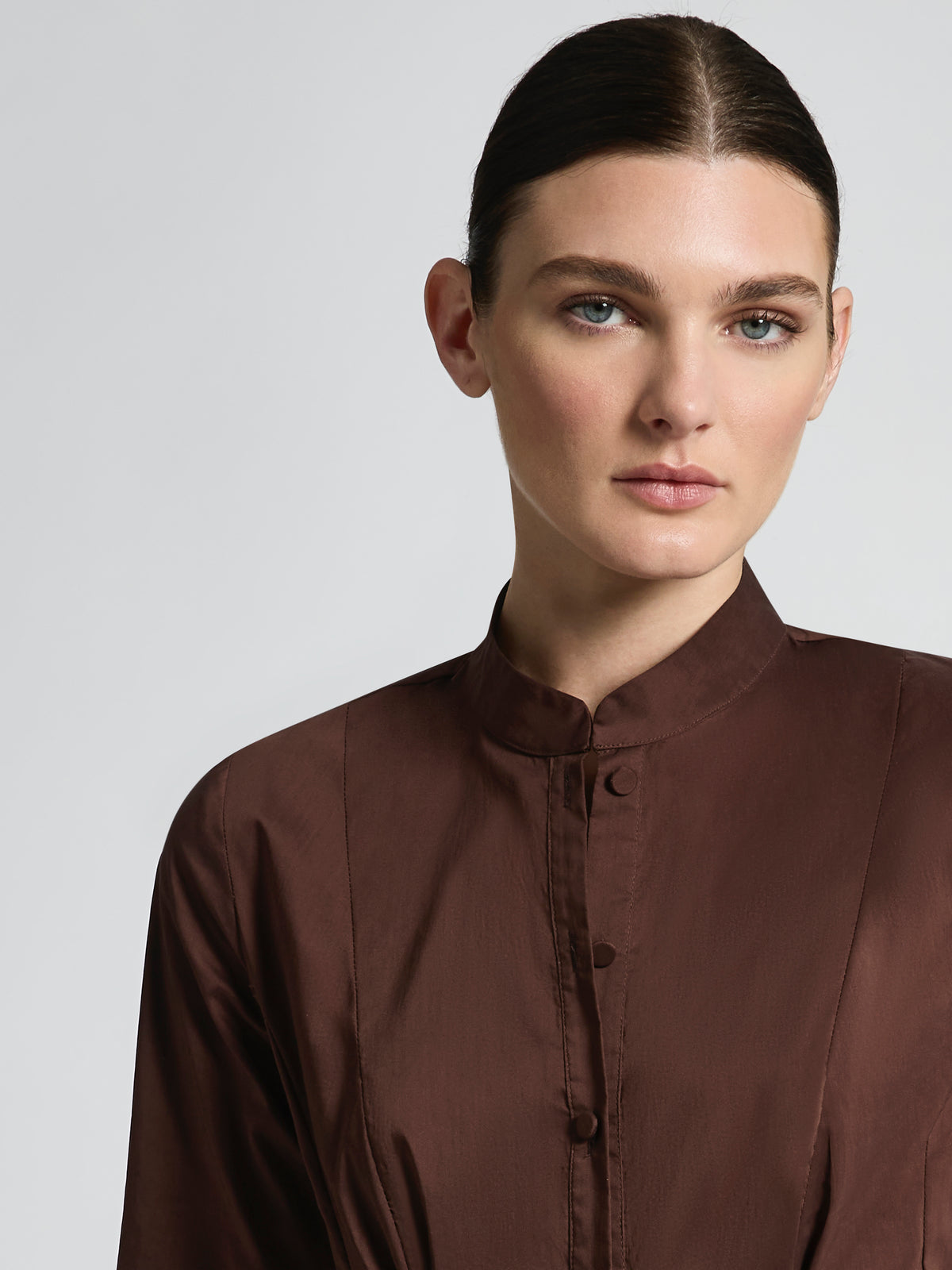 Moss & Spy - Lara Shirt Dress - Chocolate