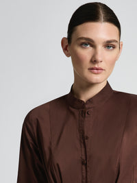 Moss & Spy - Lara Shirt Dress - Chocolate