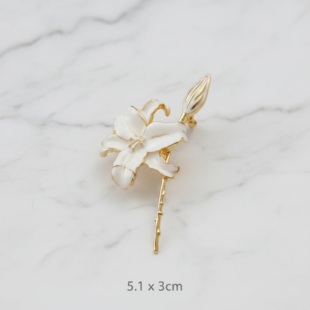 Floral Brooches