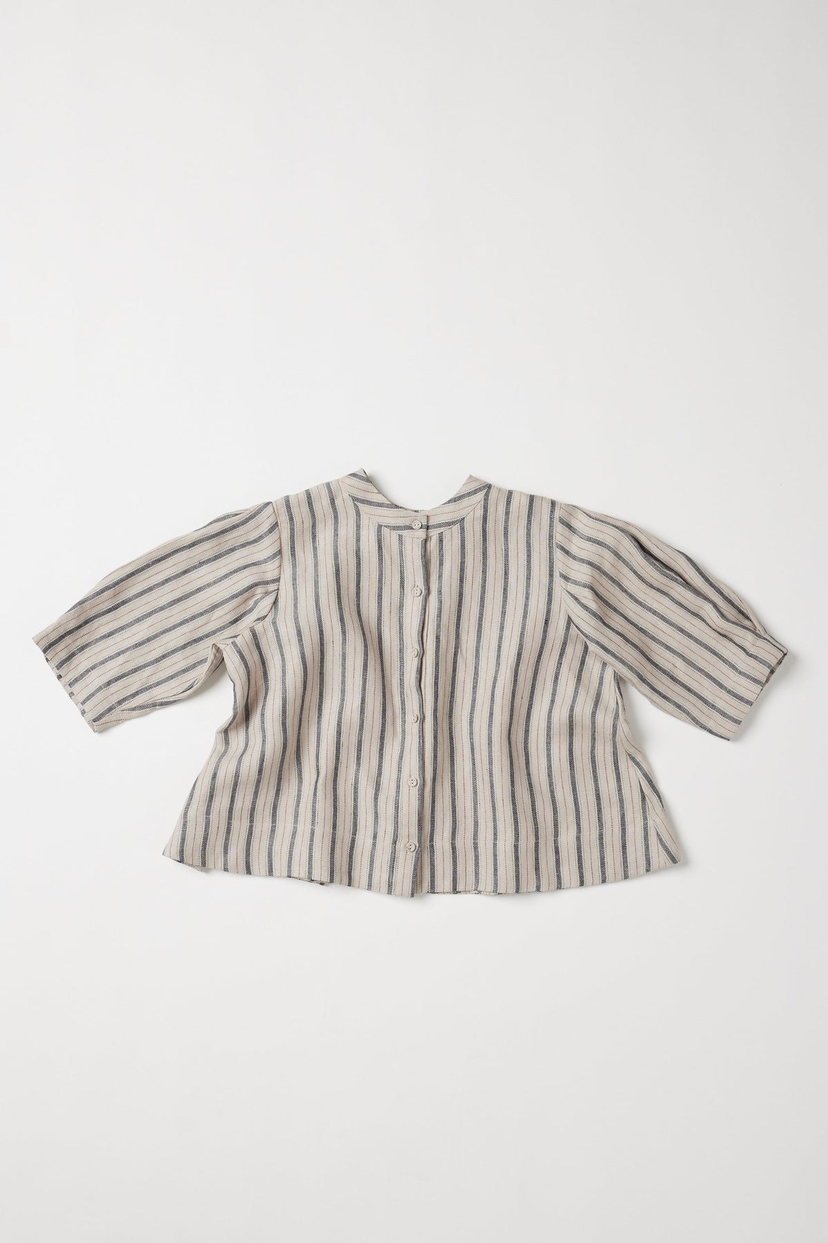 Eva's Sunday Loretta Reversible Top Navy Stripe front