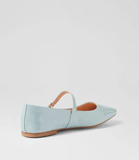 Mollini - Tokena Ballet Flat - Pale Blue Patent