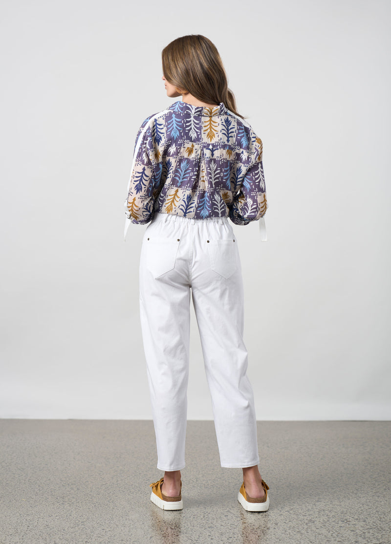 Madly Sweetly - Ratio Pant White