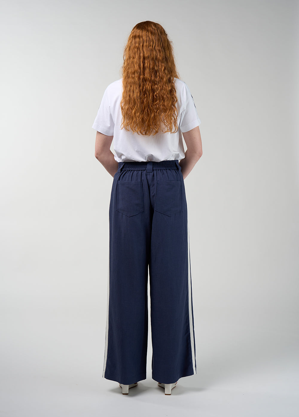 Madly Sweetly Duality Pant in Navy - back