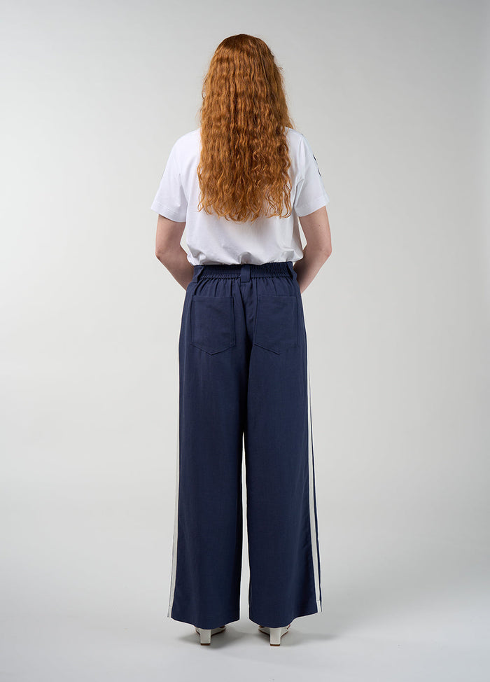 Madly Sweetly Duality Pant in Navy - back