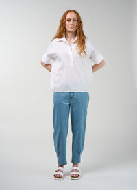 Madly Sweetly Connect Shirt in White
