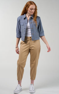 Madly Sweetly Signal Jacket in Navy - front