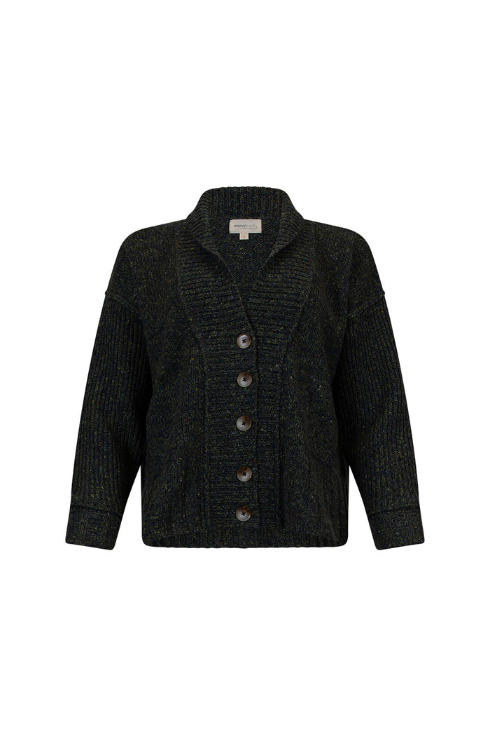 Madly Sweetly - Weekender Cardi Grass Fleck