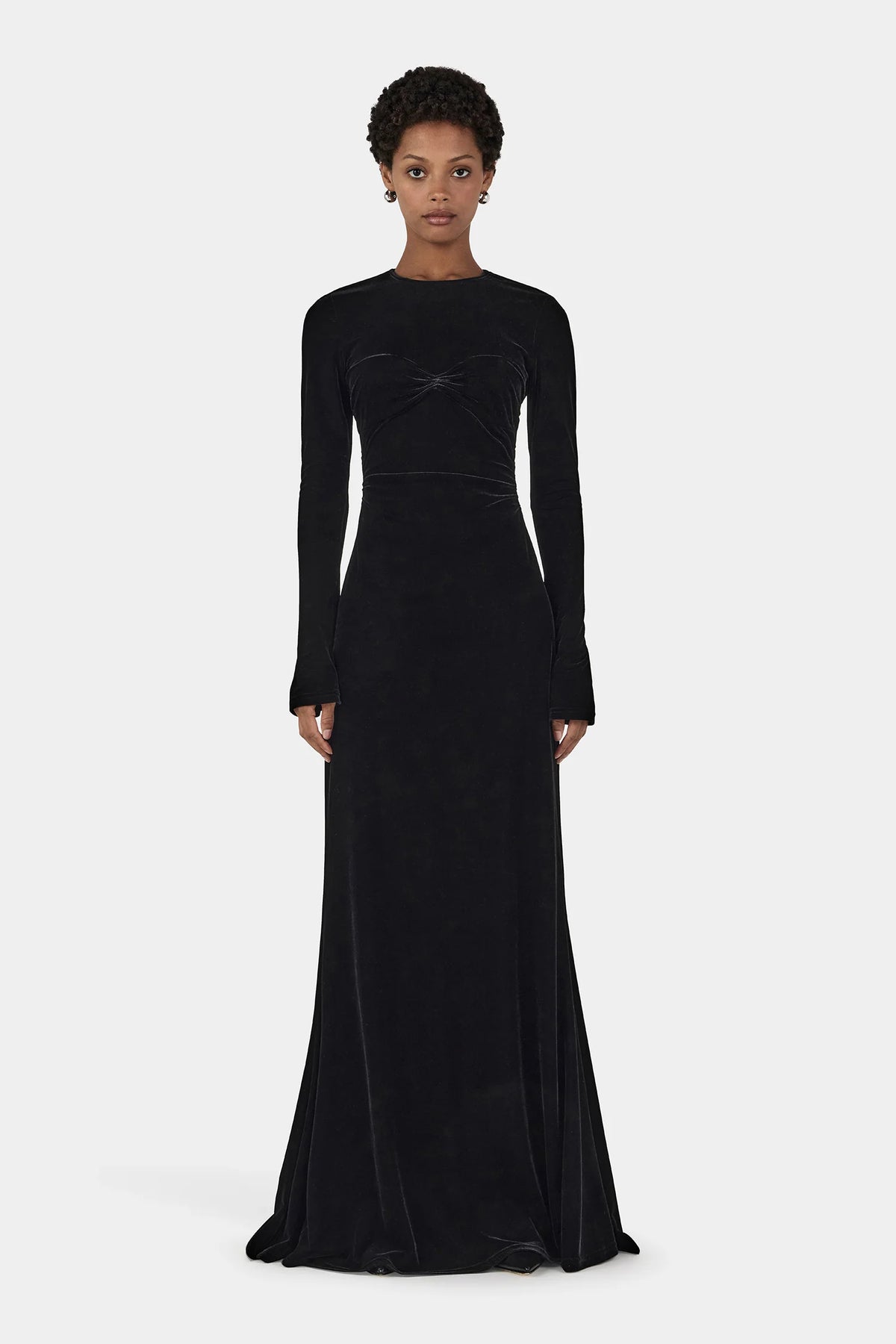 Hansen & Gretel - Murah Velvet Dress Eggplant