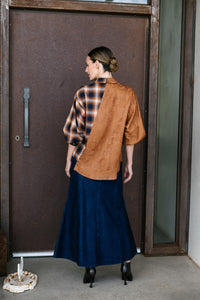 M.A.Dainty - Mermaid Skirt in Blue Denim