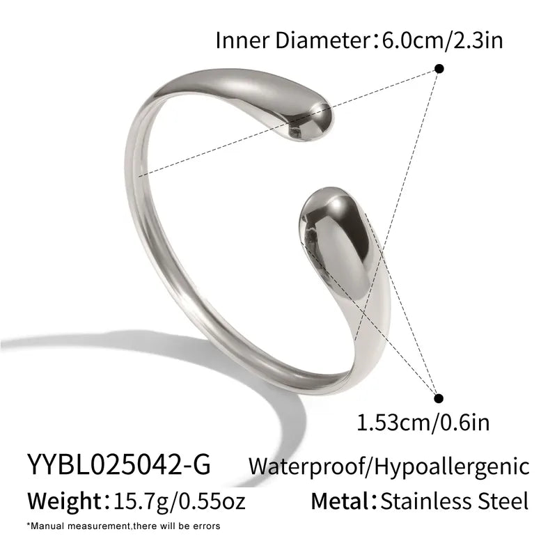 Minimalist Geometric Bangle