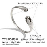 Minimalist Geometric Bangle