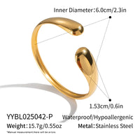 Minimalist Geometric Bangle