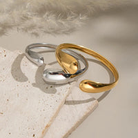 Minimalist Geometric Bangle