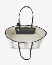 Arlington Milne Mira Tote in Navy Canvas