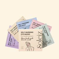 Soleiz mixed scent self-warming eye mask box of 5