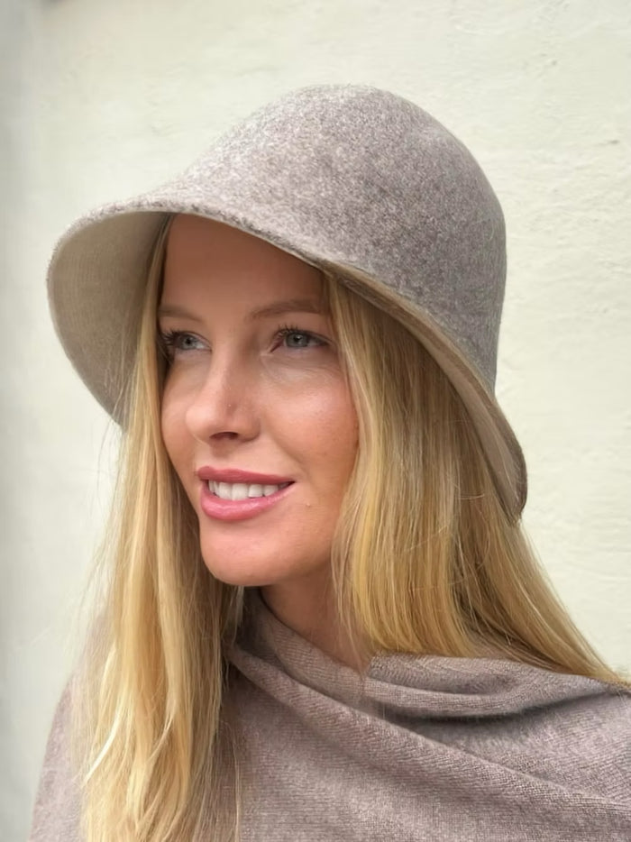 Boston 100% Wool Cloche Hat