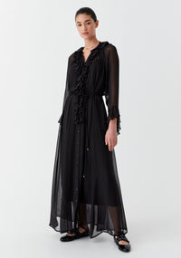 Morrison - Lottie Shirt Dress in Black