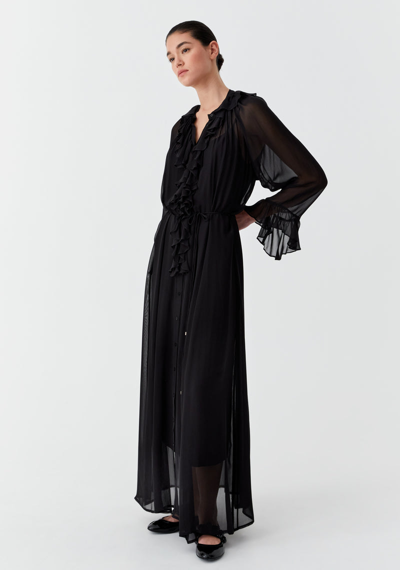 Morrison - Lottie Shirt Dress in Black