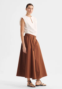 Morrison - Brooks Skirt - Chocolate