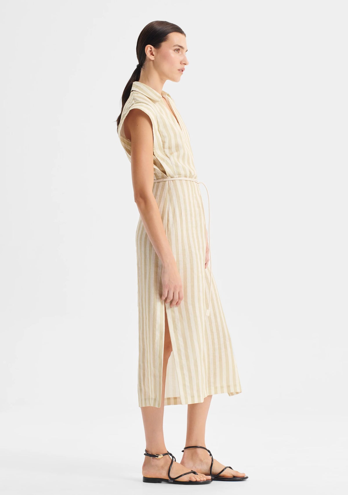 Morrison - Cybil Linen Dress - Stripe