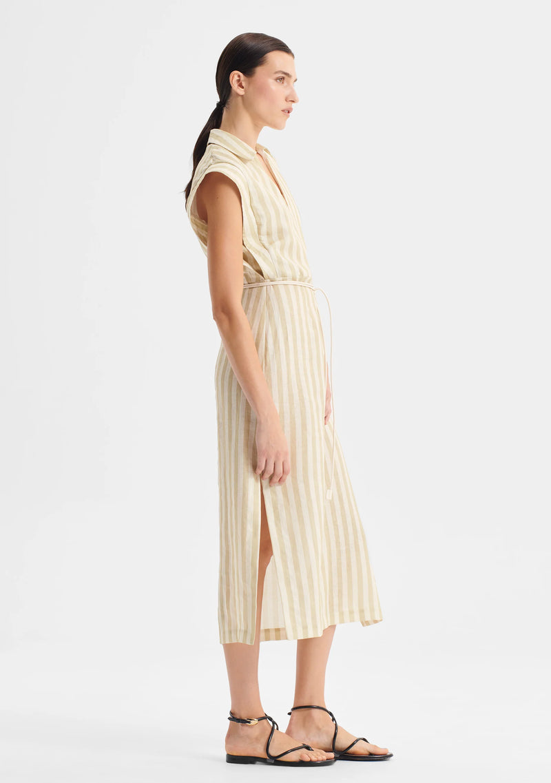 Morrison - Cybil Linen Dress - Stripe