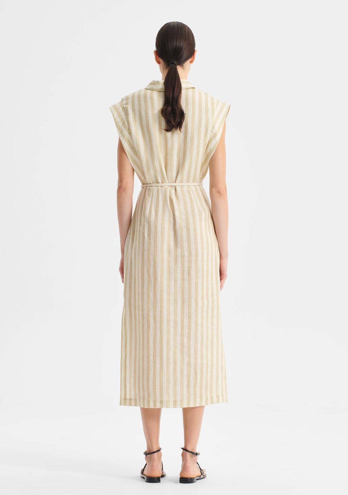 Morrison - Cybil Linen Dress - Stripe