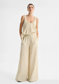 Morrison - Cybil Linen Pant - Stripe