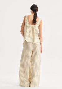 Morrison - Cybil Linen Pant - Stripe