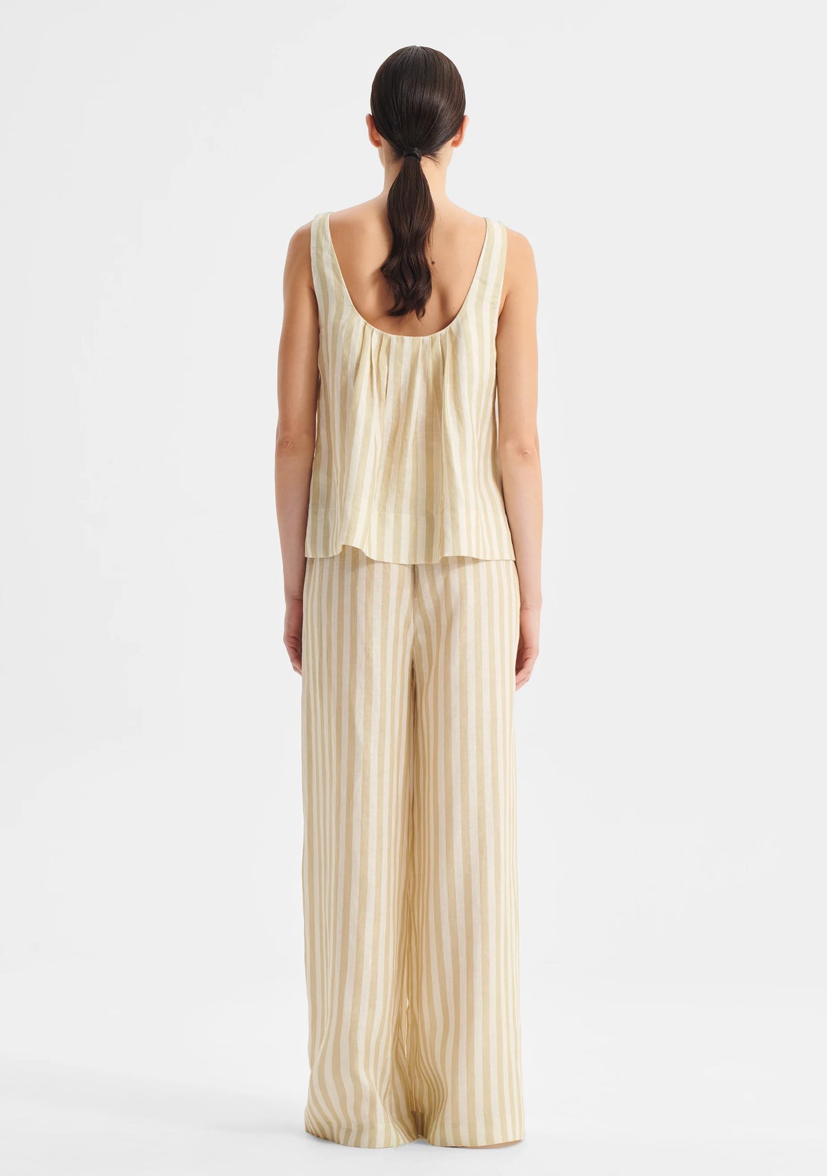 Morrison - Cybil Linen Top - Stripe