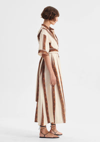 Morrison - Harriet Linen Shirt Dress - Print