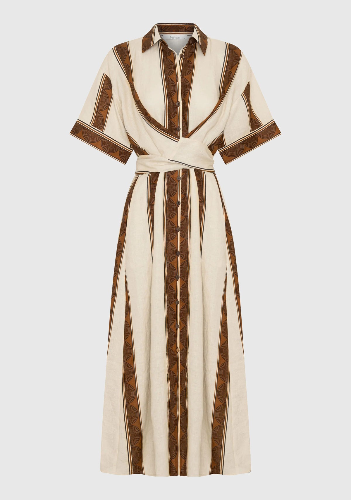 Morrison - Harriet Linen Shirt Dress - Print