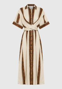 Morrison - Harriet Linen Shirt Dress - Print