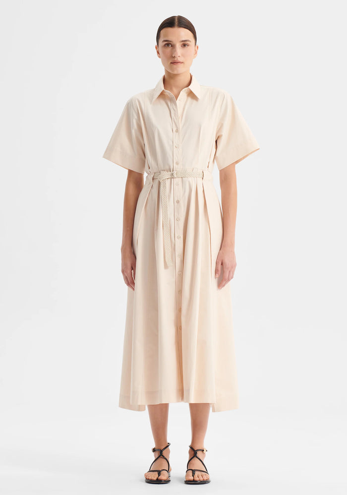 Morrison - Ingrid Shirt Dress Chalk