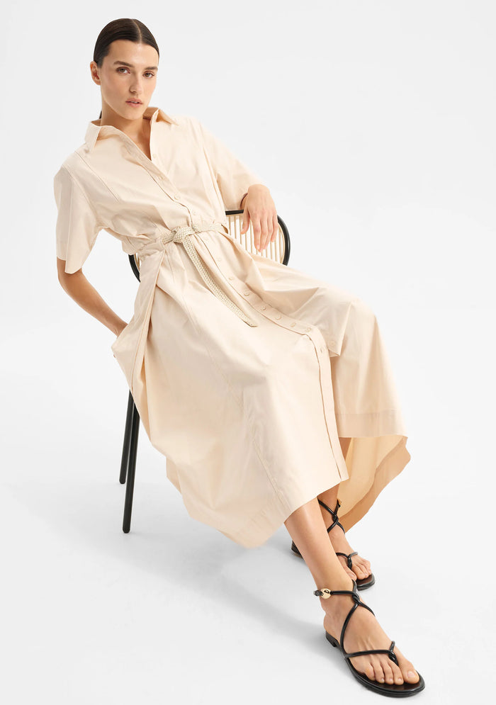 Morrison - Ingrid Shirt Dress Chalk